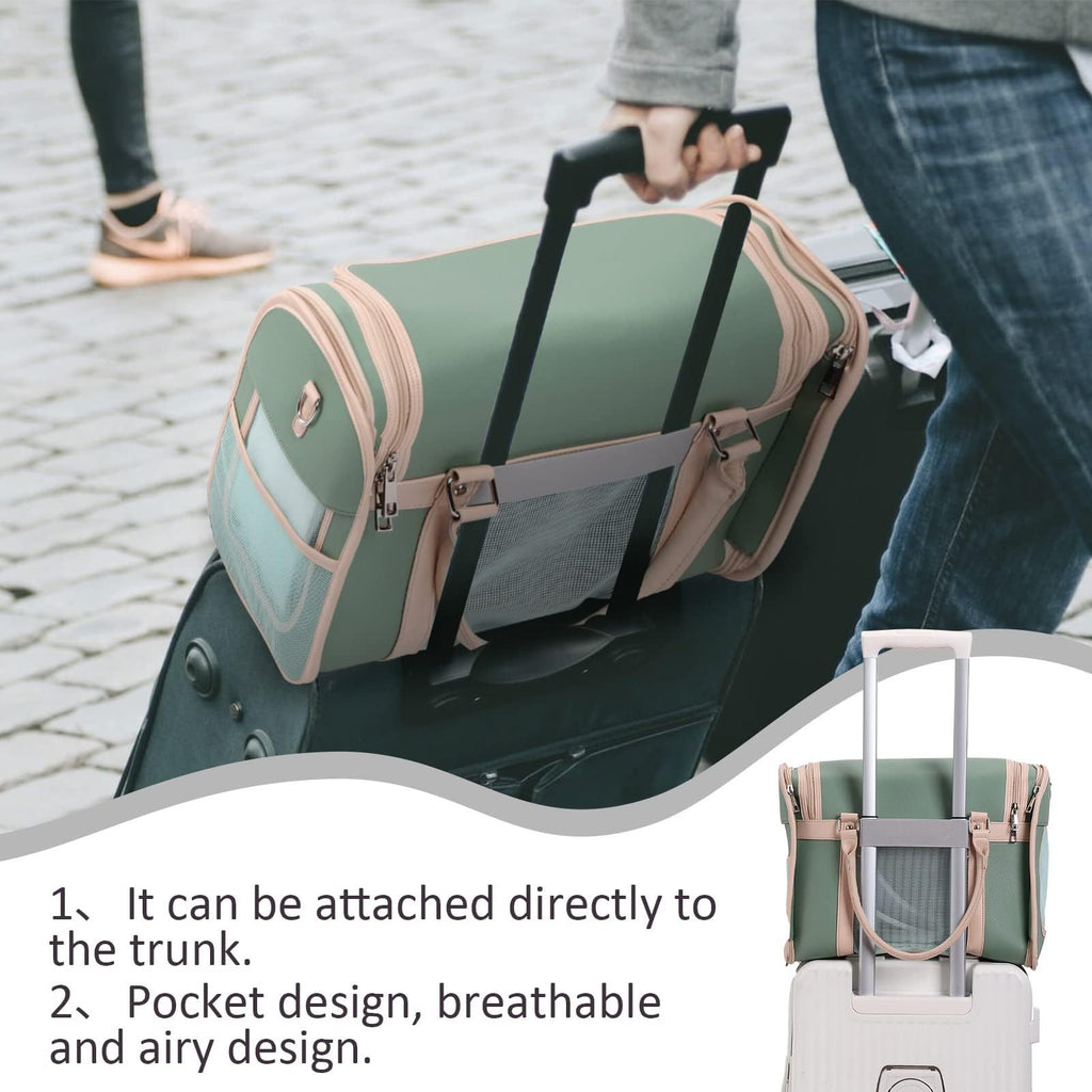 Pet Outing Cat Bag Travel Portable Pet Bag Breathable Foldable Large Capacity Dog Bag Cat Box Pet Supplies