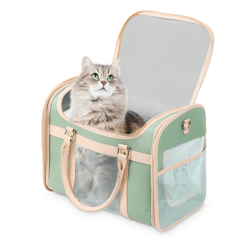Pet Outing Cat Bag Travel Portable Pet Bag Breathable Foldable Large Capacity Dog Bag Cat Box Pet Supplies