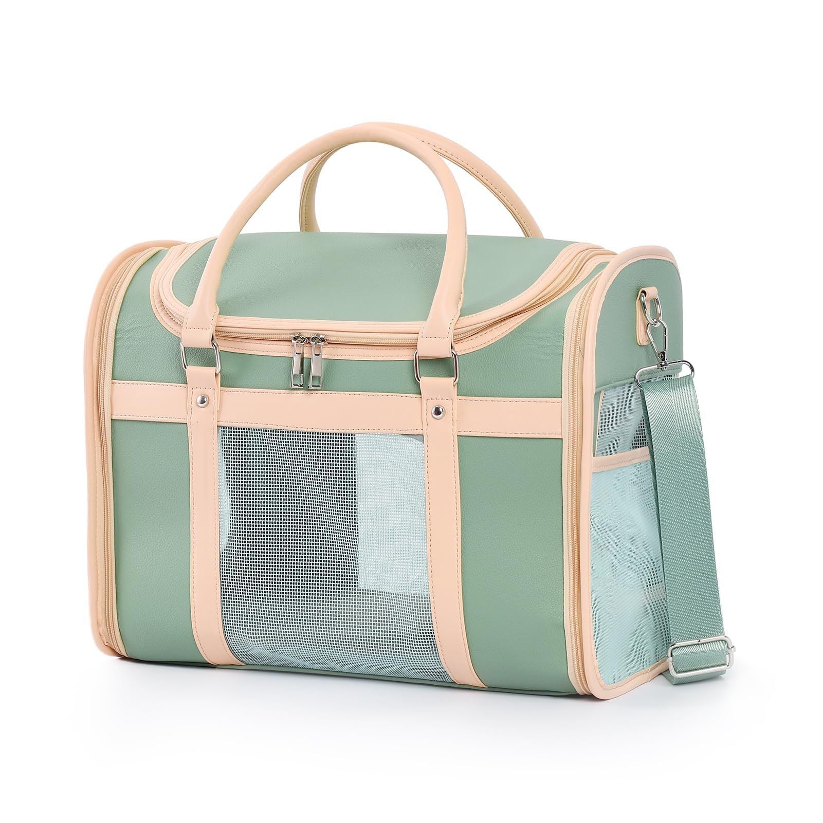 Pet Outing Cat Bag Travel Portable Pet Bag Breathable Foldable Large Capacity Dog Bag Cat Box Pet Supplies